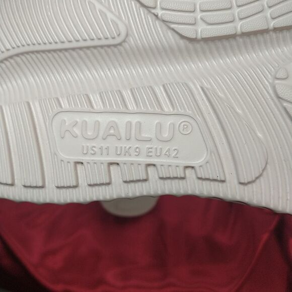 KuaiLu Womens Recovery Sandals  Comfortable SZ 11 Blue/White - Picture 3 of 8